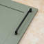 Matt Black Squared Angled D-Bar Handles-128905932