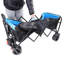Chariot pliant de grande capacité avec chariot extensible