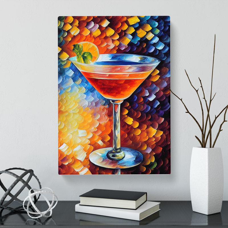 CAN-V0523-482X Cocktail Vol.2 - Wrapped Canvas Print, 76cm H x 50cm W x 3cm D