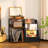 Record Player Stand With Vinyl Storage, 3 Tier Turntable Stand With Display Shelf Storage Up To 150 Albums,Brown End Table For Living Room-1966718236