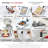 22 in. x 17.5 in. Granite Composite, White Single Bowl Undermount or Drop-In Kitchen Sink-62176612