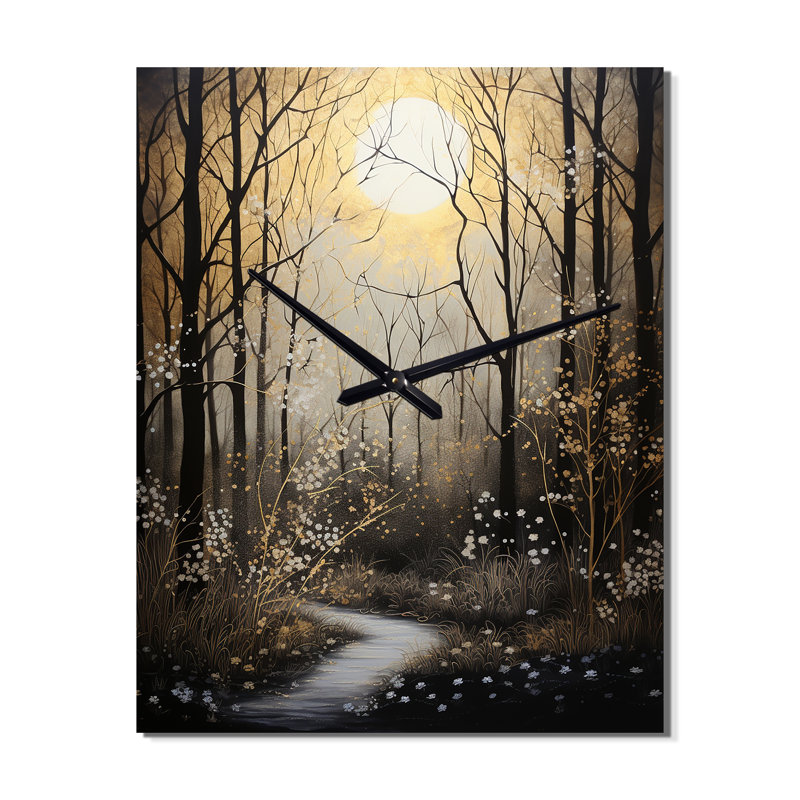 Jerith - Landscapes Wall Clock, Large