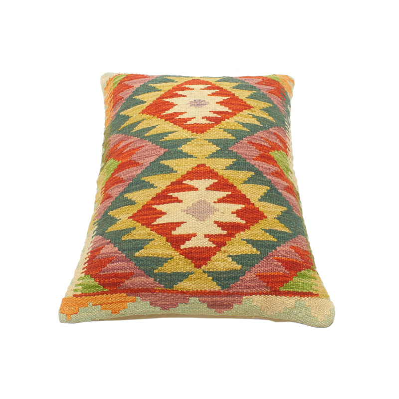 Fogarty Cotton Reversible Throw Pillow