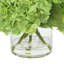 Real Touch Hydrangea Floral Arrangement in a Glass Vase-906129696