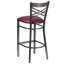 Tabouret de bar en métal «X»-33495606-94654449-102374759