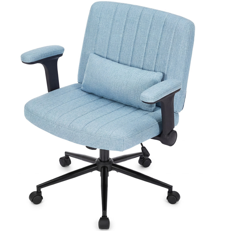 Chaise de bureau Criss Cross, Bleu