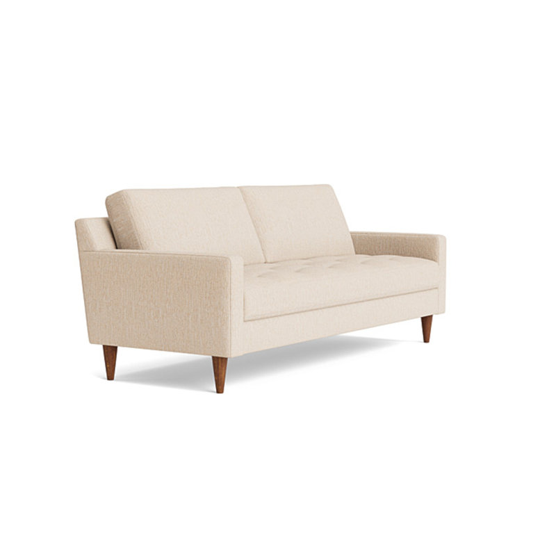 MCM Sofa (85"), Plush Woven - Tan