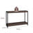 40" Console Table, 2-Tier Farmhouse Narrow Entryway Table , Long Sofa Table-1422899761