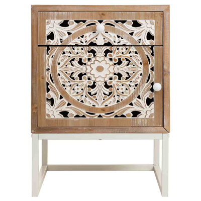 Starkville 45cm W Manufactured Wood Bedside Table