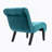 Comfortable Velvet Armless Accent Chair For Various Rooms, Enhancing Interior Style-2122296149