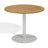 Travira Round Wood Metal Outdoor Bistro Table , in. W in. D-430630016-430629838