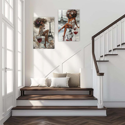2 Piece Wrapped Canvas Print