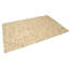 Tapis oriental beige moderne en cuir et en similicuir 5X8