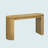 Curved Design Console Table With Unique Vertical Stripe Design-1721440768