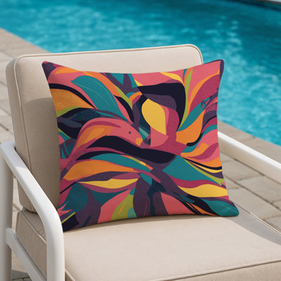 Coussin décoratif intérieur et extérieur Techno Glimmer