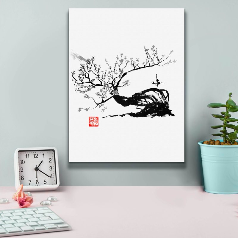 «Lark Manor ™« Old Tree »par Pechane, art mural sur toile, H 16 po x l 12 po
