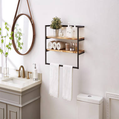 Latitude Run® Cersei 19.5 W x 26 H x 8 D Wall Mounted Bathroom Shelves &  Reviews