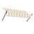 Linen/White Stripe