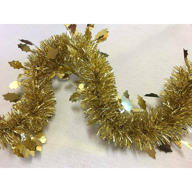 8cm Faux Garland, Gold