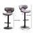 2 , Brown - Adjustable Seat Height, Base, 360 Swivel For Custom Comfort In Adjustable, Effortless Movement-1408440375