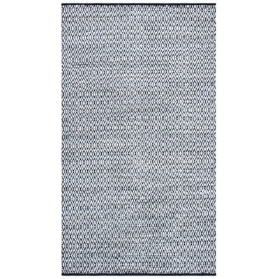 Tapis géométrique tissé à la main Montauk