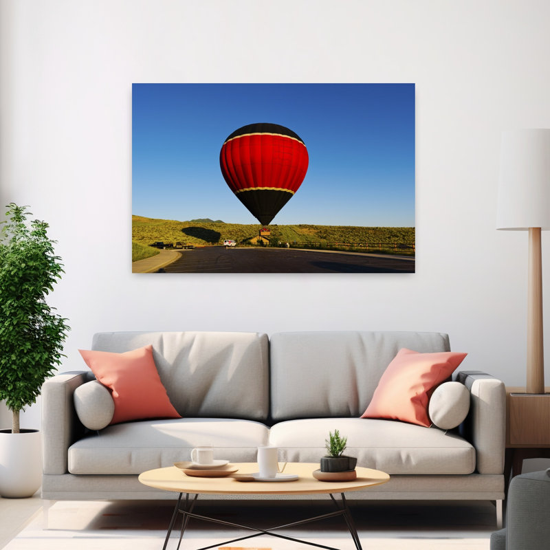 Hot Air Balloon Taking Off Park City Utah USA by Scott M. Tansey - Wrapped Canvas Print, 101.6 cm H x 152.4 cm W