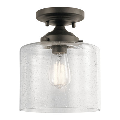 Plafonnier semi-encastré 1 lumière 8,5 po Winslow
