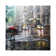 Manhattan Red Umbrella by Mark Lague - Wrapped Canvas Print