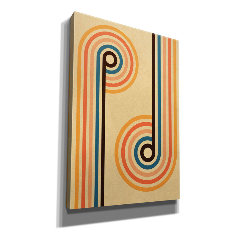 Impression sur toile rétro par Gary Williams, H 26 po x l 18 po x P 0,75 po