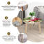 Ensemble de 2 tables basses gigognes Triumer