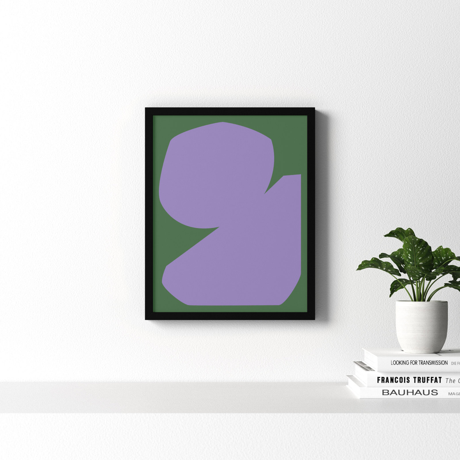 Element 1 Print by Michael Kempen, Black Framed, 16" W x 20" H