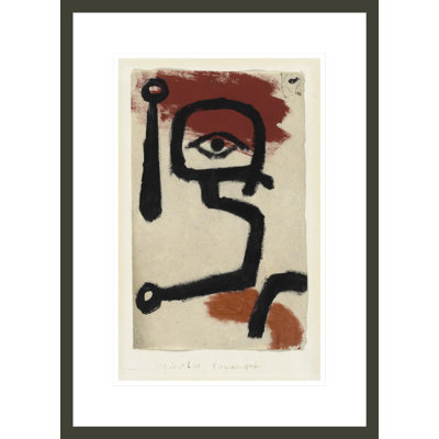 Kettledrummer by Paul Klee -Framed Giclee Print