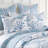 Lacey Sea Full/Queen Quilt Set