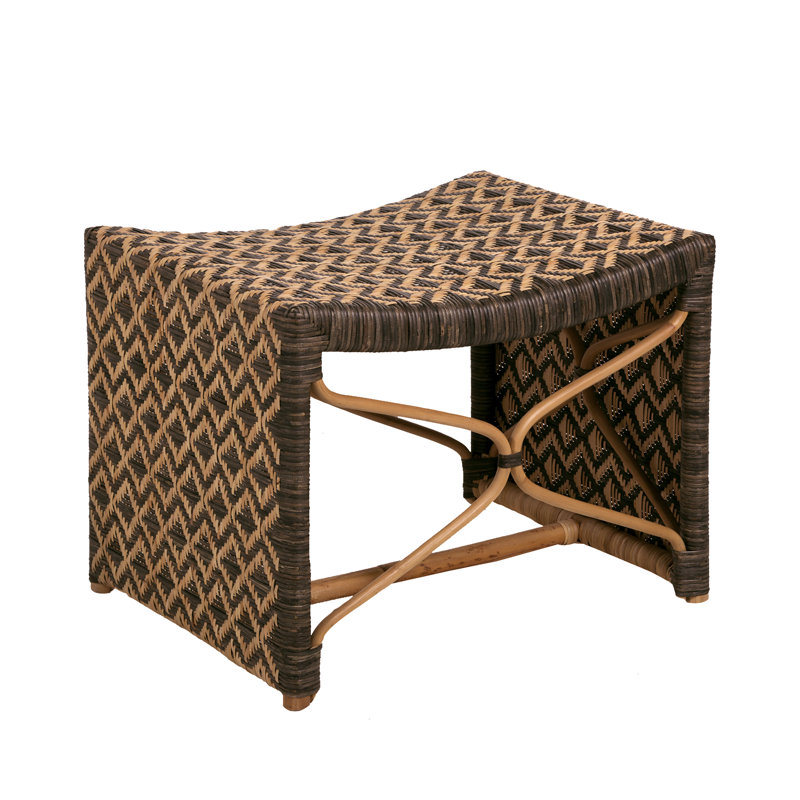 Bennet Rattan Accent Stool