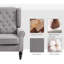 Fauteuil à oreilles Lachesis-91474865