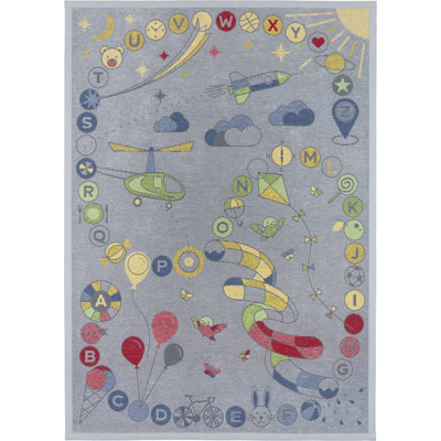 Gledhill Flatweave Silver Rug
