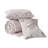 Rosy Cotton Standard Patchwork Quilt Set-2025620253