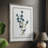 Soft Botanical I Framed Print - Solid Wood-1872798284