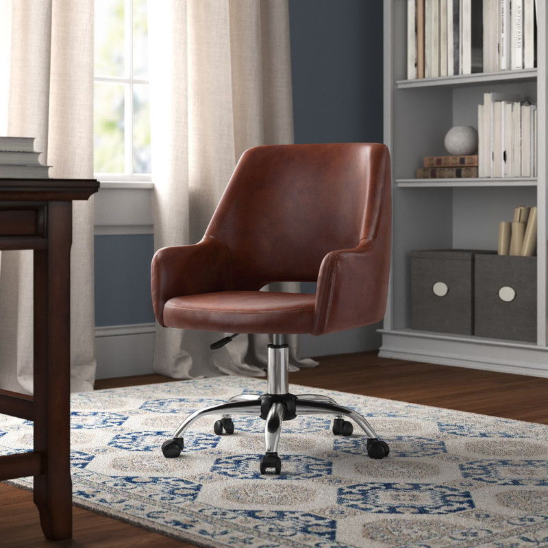 Chaise de travail Forkland, Brun
