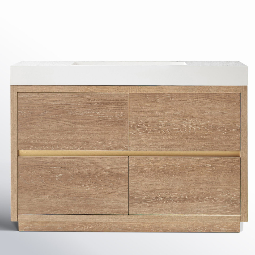 Beira 48" Single Bathroom Vanity AllModern Base 