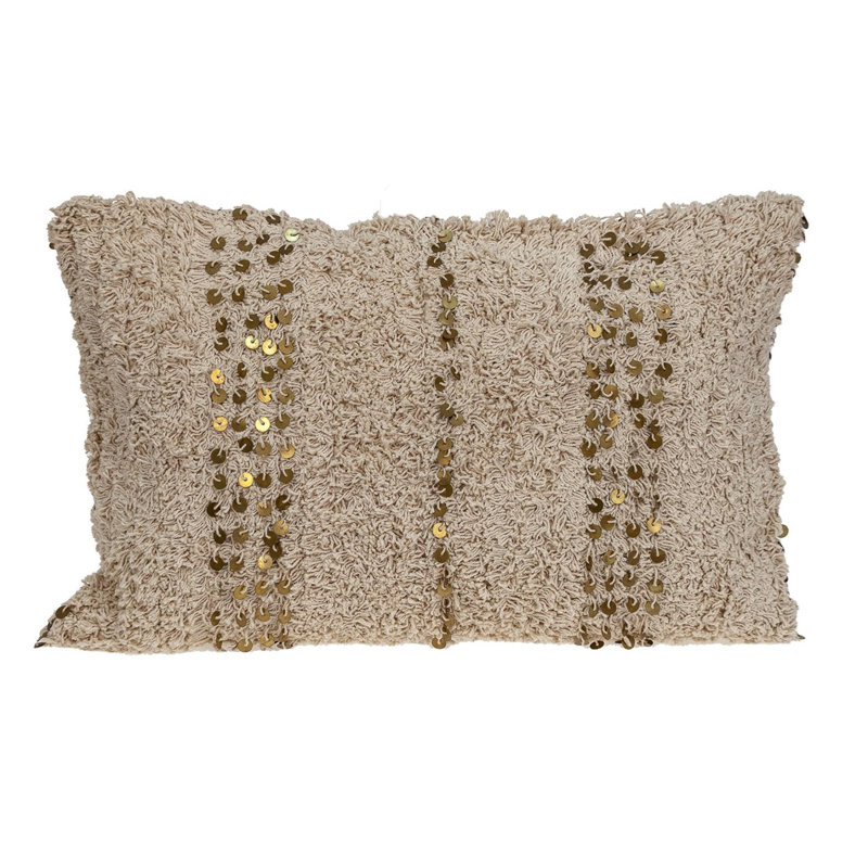 Acacia Balm Transitional Beige Throw Pillow