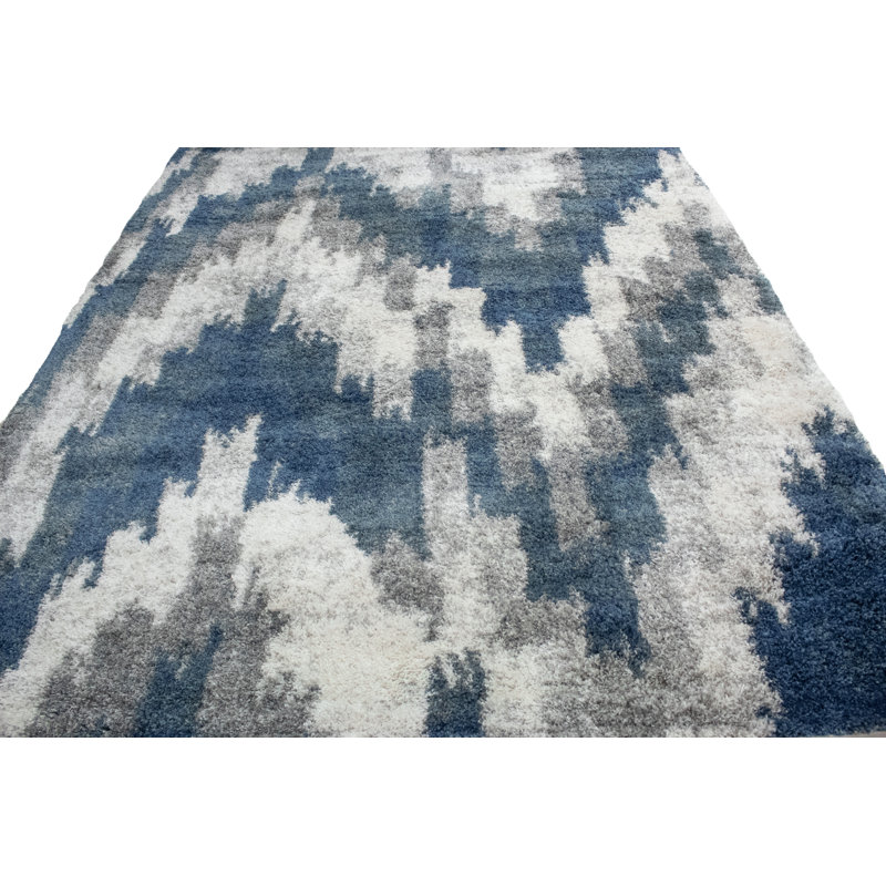 Asay Performance Abstract Indoor Rug, Rectangle 2'11" x 4'11"