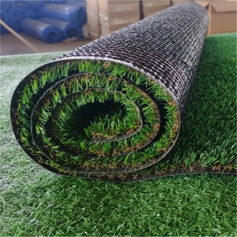 Gazon artificiel 7 pi x 15 pi pour chien - Grand tapis d'extérieur professionnel avec trous de drainage