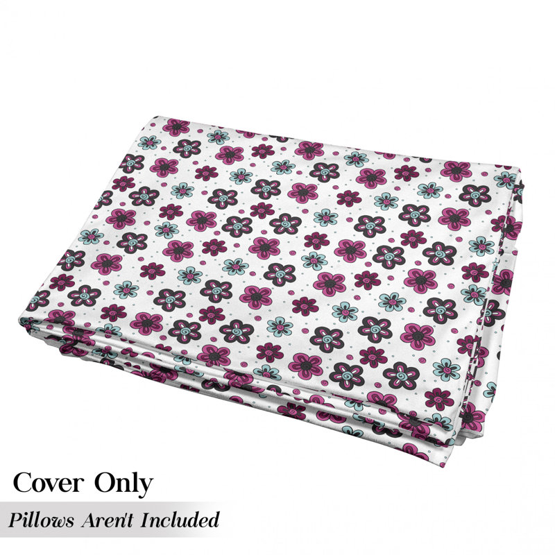 Housse de coussin Florets, H 2 po x l 27 po x P 88 po