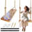 Textiles Hub Swing Set with