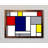 Rectangles Of Colour Framed Print-1974146447-1974392832