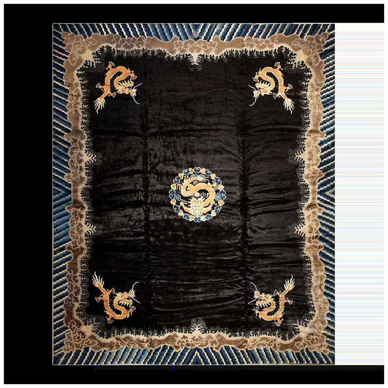 One-of-a-Kind 6'0" X 8'6" Rectangle Hand Knotted Area Rug