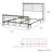 Margaret Metal Open-Frame Bed-16404890