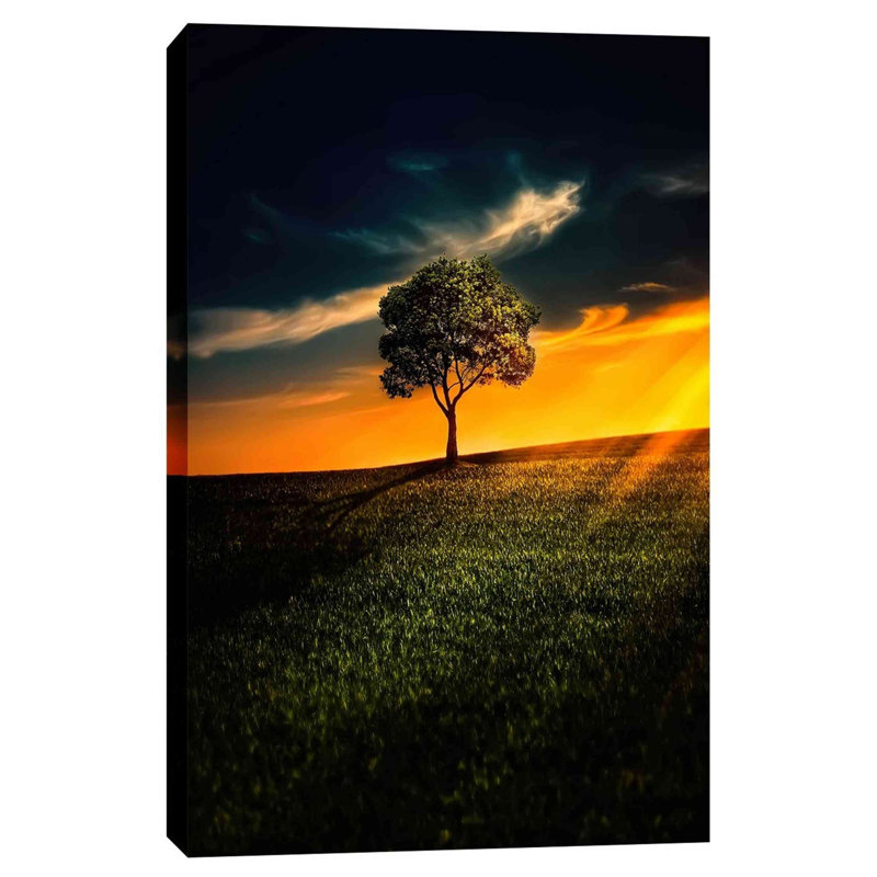 «Alone In Peace», art mural sur toile, H 40 po x l 26 po x P 1,25 po
