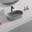 Lavabo de salle de bain vasque ovale en érable-86669189